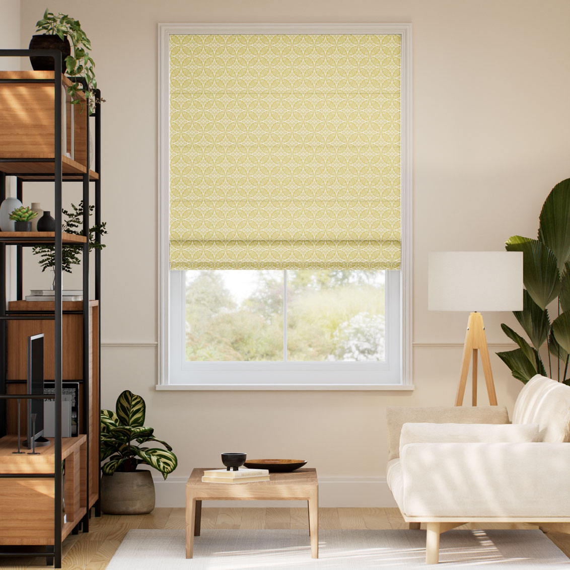 鳥結び 日向 ローマンシェード