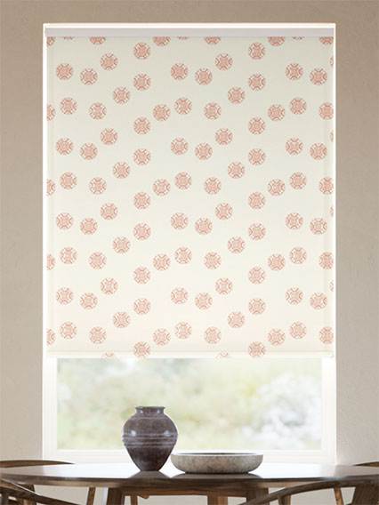 和蝶 紅赤 ロールスクリーン サムネイル写真