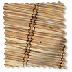 レティシア シダー Roll Up Woven Wood 見本の写真