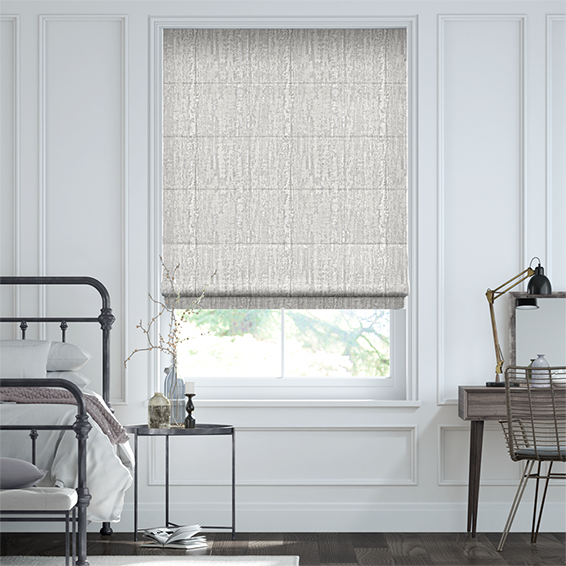 マドリガル アンティークシルバー ローマンシェード