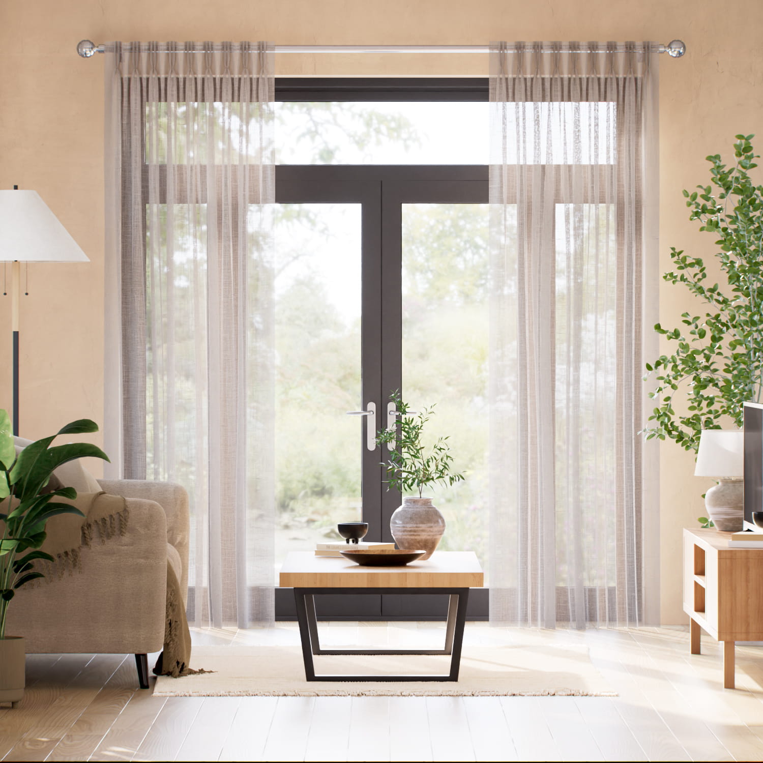 くぬぎ レース カーテン