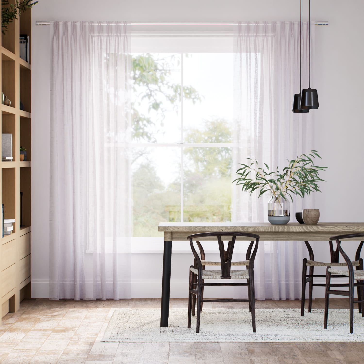 さくら レース カーテン