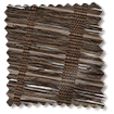マウイ ウォールナット Roll Up Woven Wood 見本の写真
