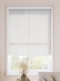 非遮光 テクスチャードホワイト ロールスクリーン サムネイル写真