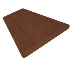 メトロポリタン バターナッツ ウッドブラインド サンプルの写真