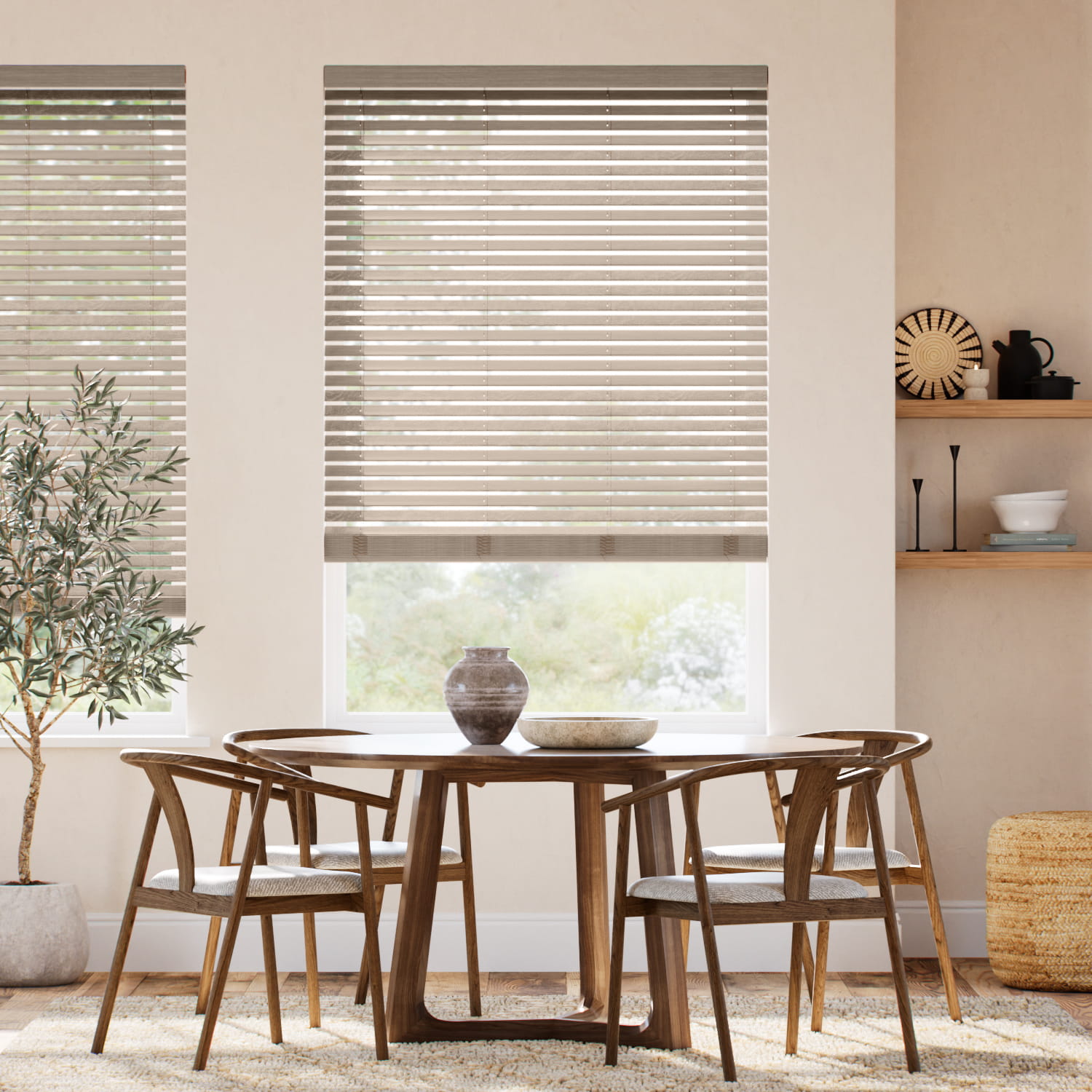 コードレス メトロポリタン アッシュオーク ウッドブラインド