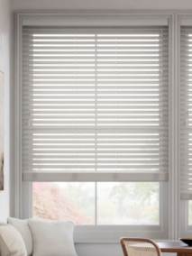 メトロポリタン ライトグレー ウッドブラインド サムネイル写真