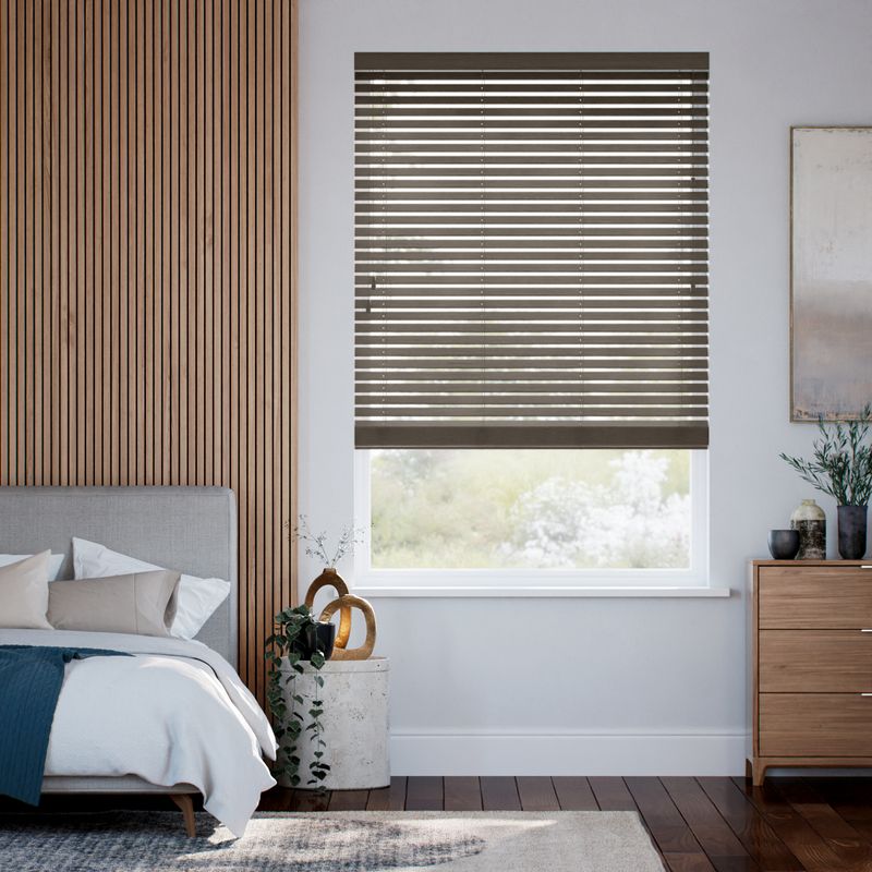 メトロポリタン アンティークブラウン ウッドブラインド