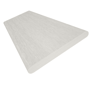 メトロポリタン シンプルホワイト ウッドブラインド サンプルの写真