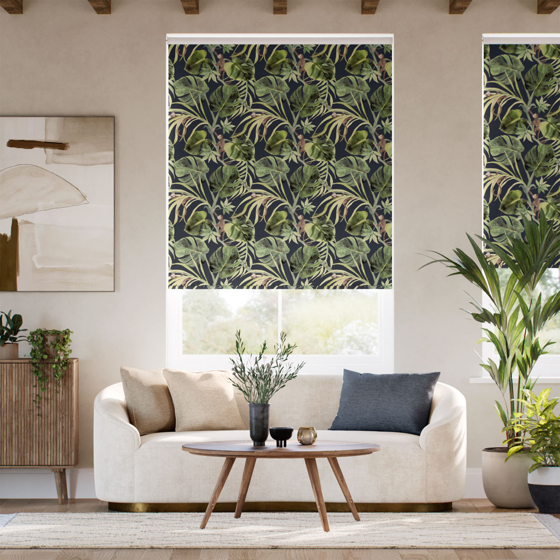 モンキービジネス スレート ロールスクリーン