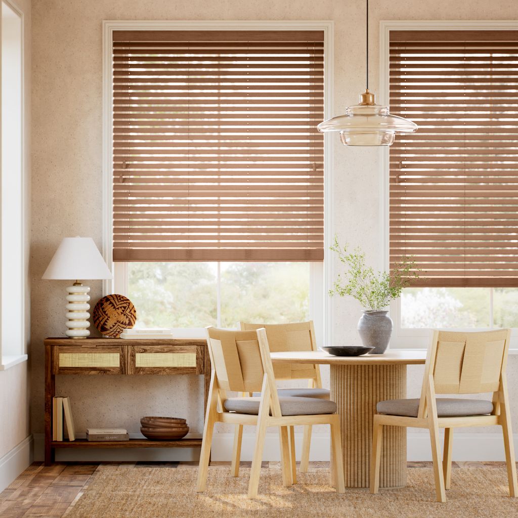 ナチュレ チェストナッツ ウッドブラインド
