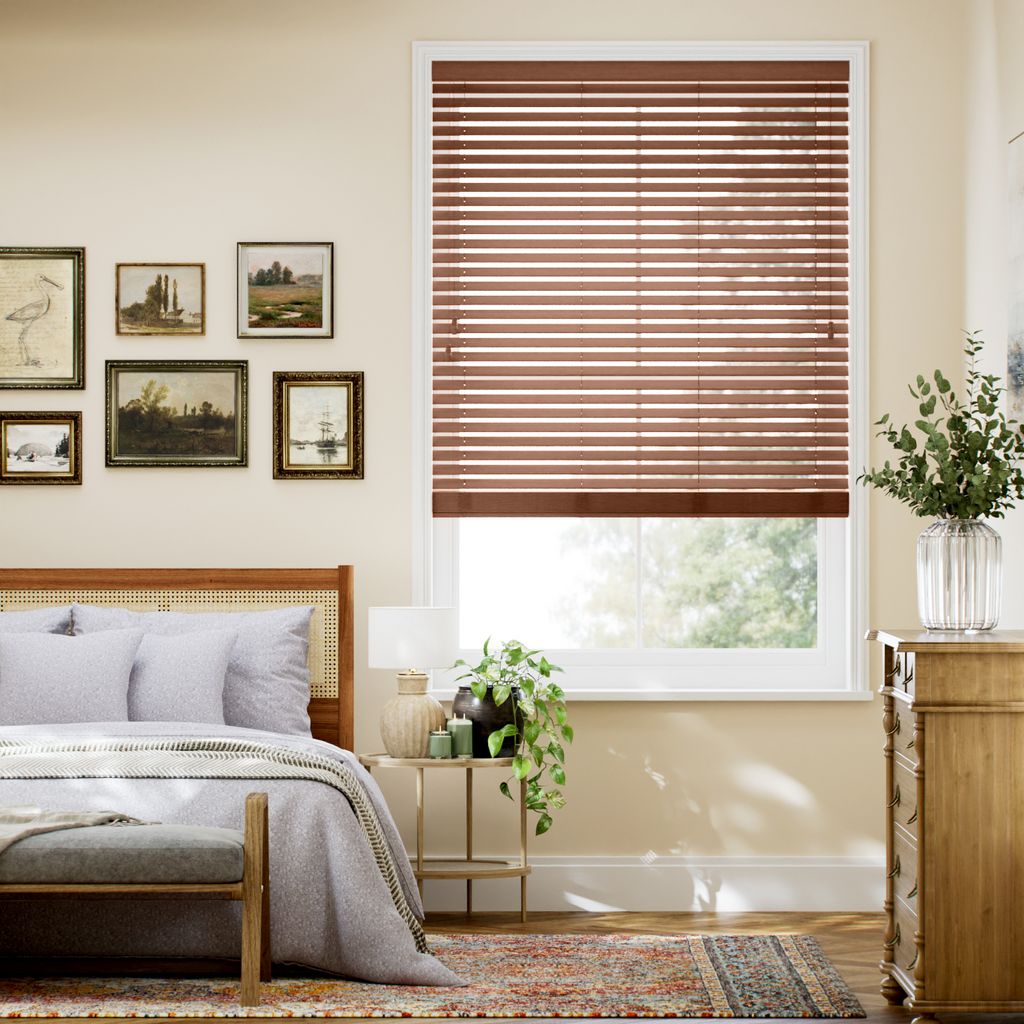 ナチュレ レッドオーク ウッドブラインド