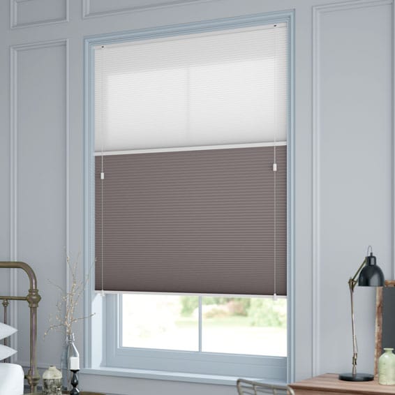 ツインハニカム ダークグレー ハニカムシェード