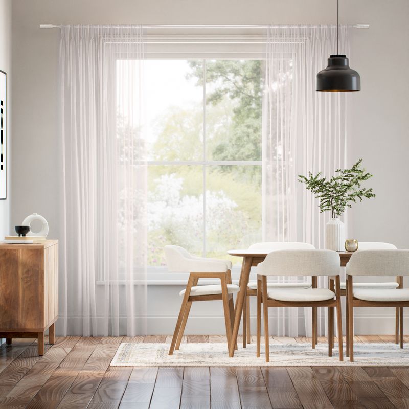 リミニ パウダーピンク カーテン