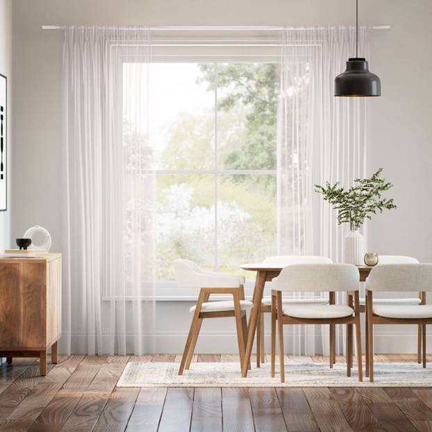 リミニ パウダーピンク カーテン サムネイル写真