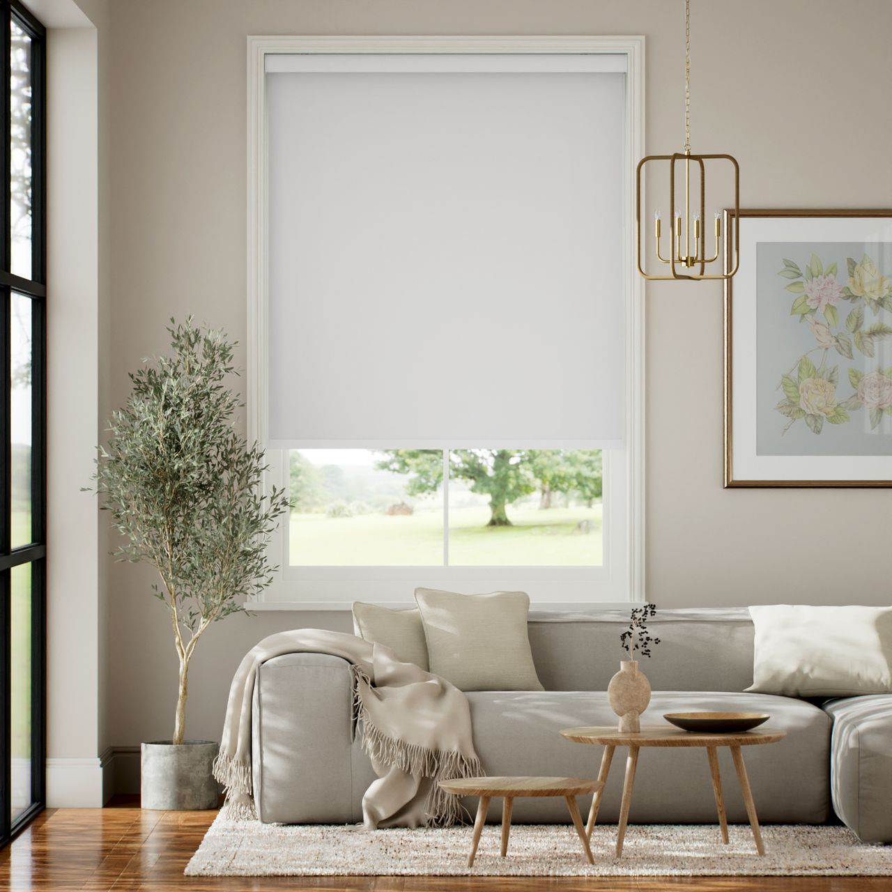 遮光 ミルク ロールスクリーン