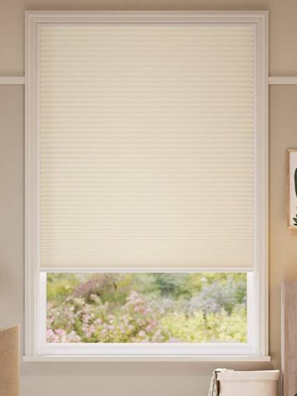 完全遮光パーフェクトスリムシェード ベージュ Blackout Pleated サムネイル写真