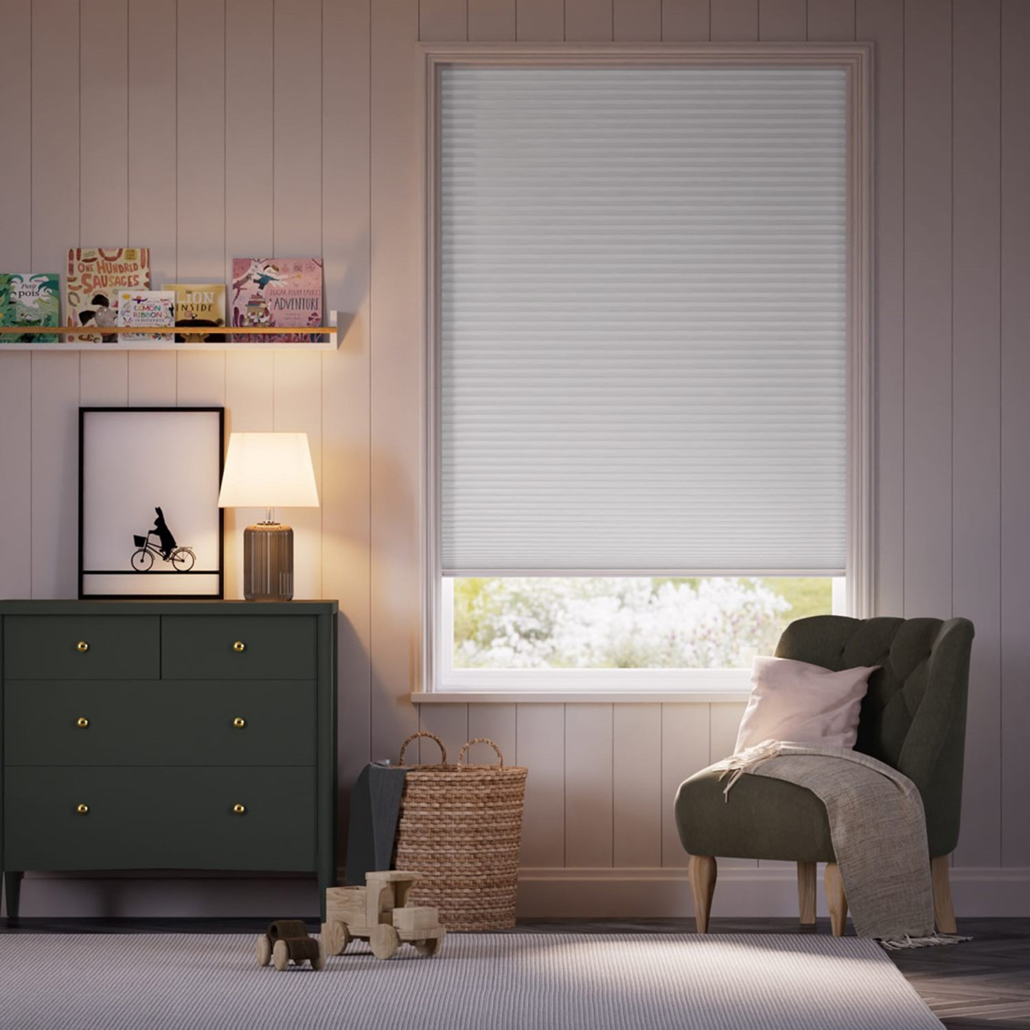 【スリム】完全遮光パーフェクトシェード  プラム