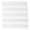 完全遮光パーフェクトスリムシェード ホワイトダヴ Blackout Pleated 見本の写真