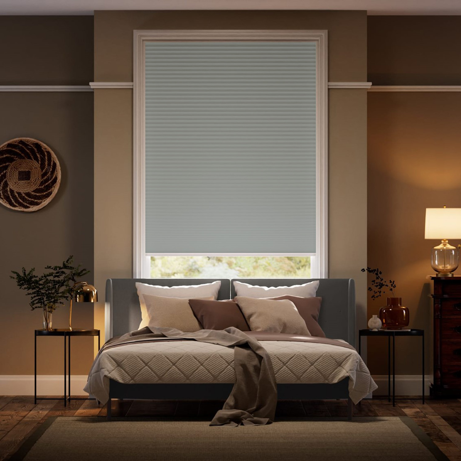 【スリム】完全遮光パーフェクトシェード ニッケルグレー