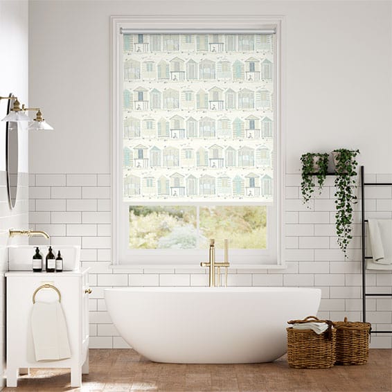 防水遮光 ビーチハット ミネラル ロールスクリーン