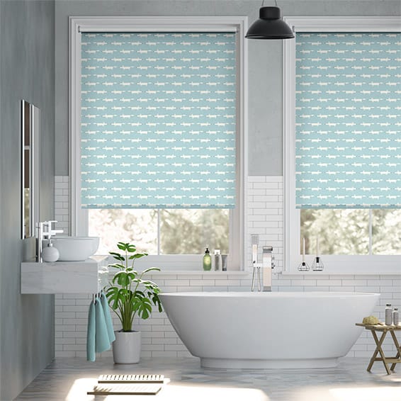 防水・遮光 リトルミスターフォックス ミスト ロールスクリーン