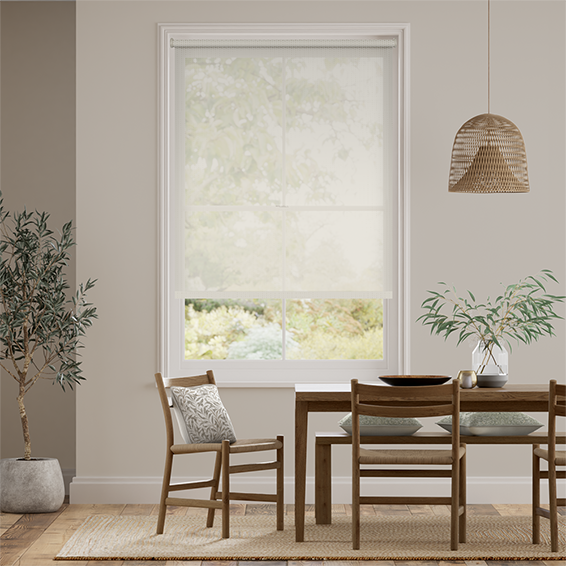 【つっぱり式】オキュラス リネン ロールスクリーン