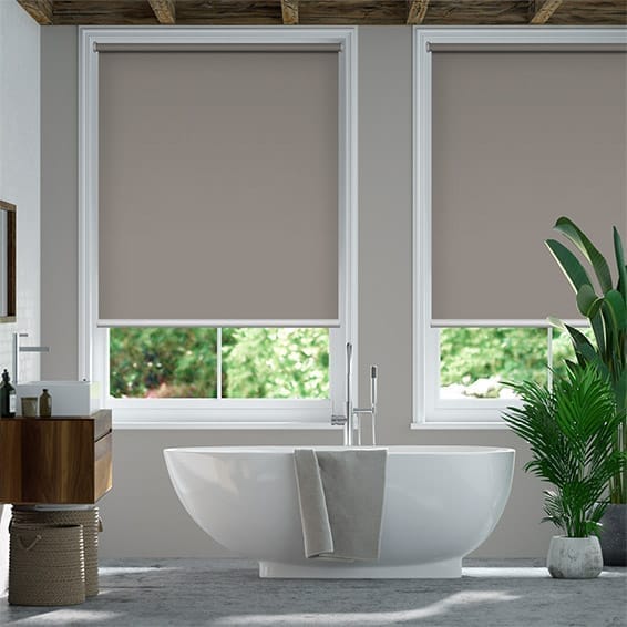 【つっぱり式】遮光 トープ ロールスクリーン