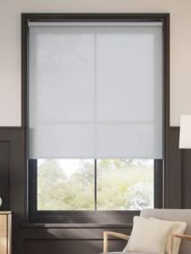 非遮光 ライトグレー ロールスクリーン サムネイル写真