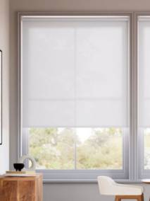 非遮光 クラシックホワイト ロールスクリーン サムネイル写真