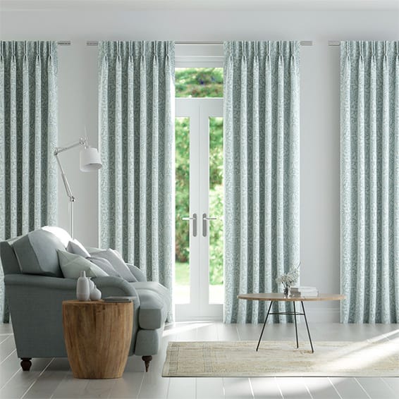 William Morris -ウィリアムモリス　エイコーン　ダックエッグ カーテン