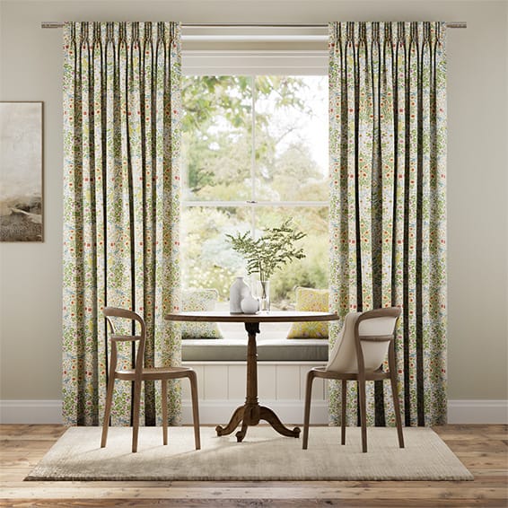 ウィリアムモリス ブラックソーン サマーガーデン カーテン