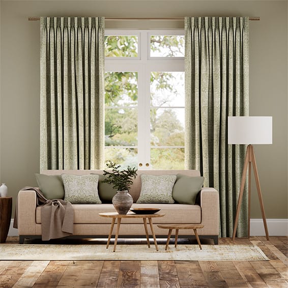 ウィリアムモリス ブラザーラビット アロエ カーテン