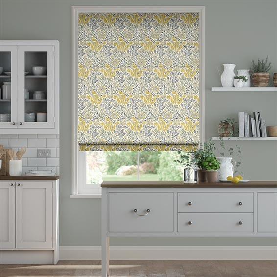 William Morris -ウィリアムモリス　コンプトン　バターカップ ローマンシェード