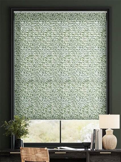 採光ハニカム ウィリアムモリス ウイローバウ バイン ハニカムシェード サムネイル写真