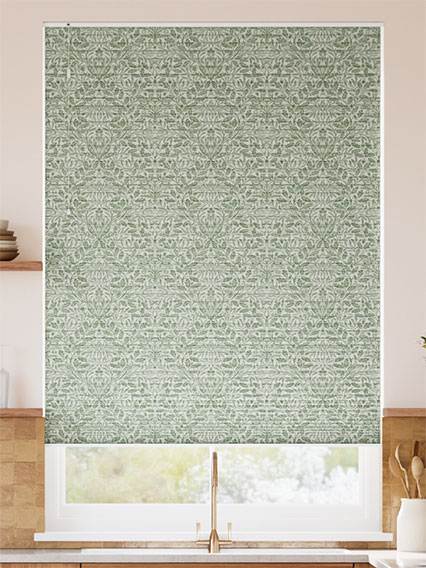 遮光ハニカム ウィリアムモリス エイコーン リーフ ハニカムシェード サムネイル写真