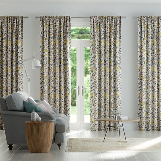 William Morris -ウィリアムモリス　フルーツ　シトラス カーテン