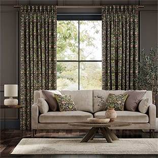 ウィリアムモリス ヒヤシンス プラム カーテン サムネイル写真