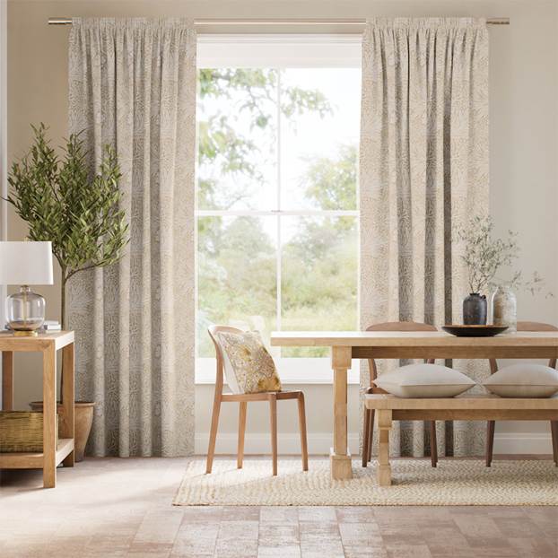 ウィリアムモリス マリーゴールド ソフトゴールド ジャガード織 カーテン サムネイル写真