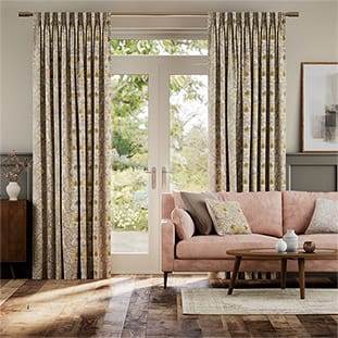 ウィリアムモリス ピンパーネル バタースコッチ カーテン サムネイル写真