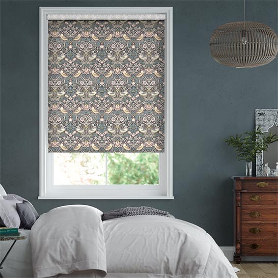 William Morris -ウィリアムモリス　いちご泥棒　ビンテージブラッシュ ロールスクリーン