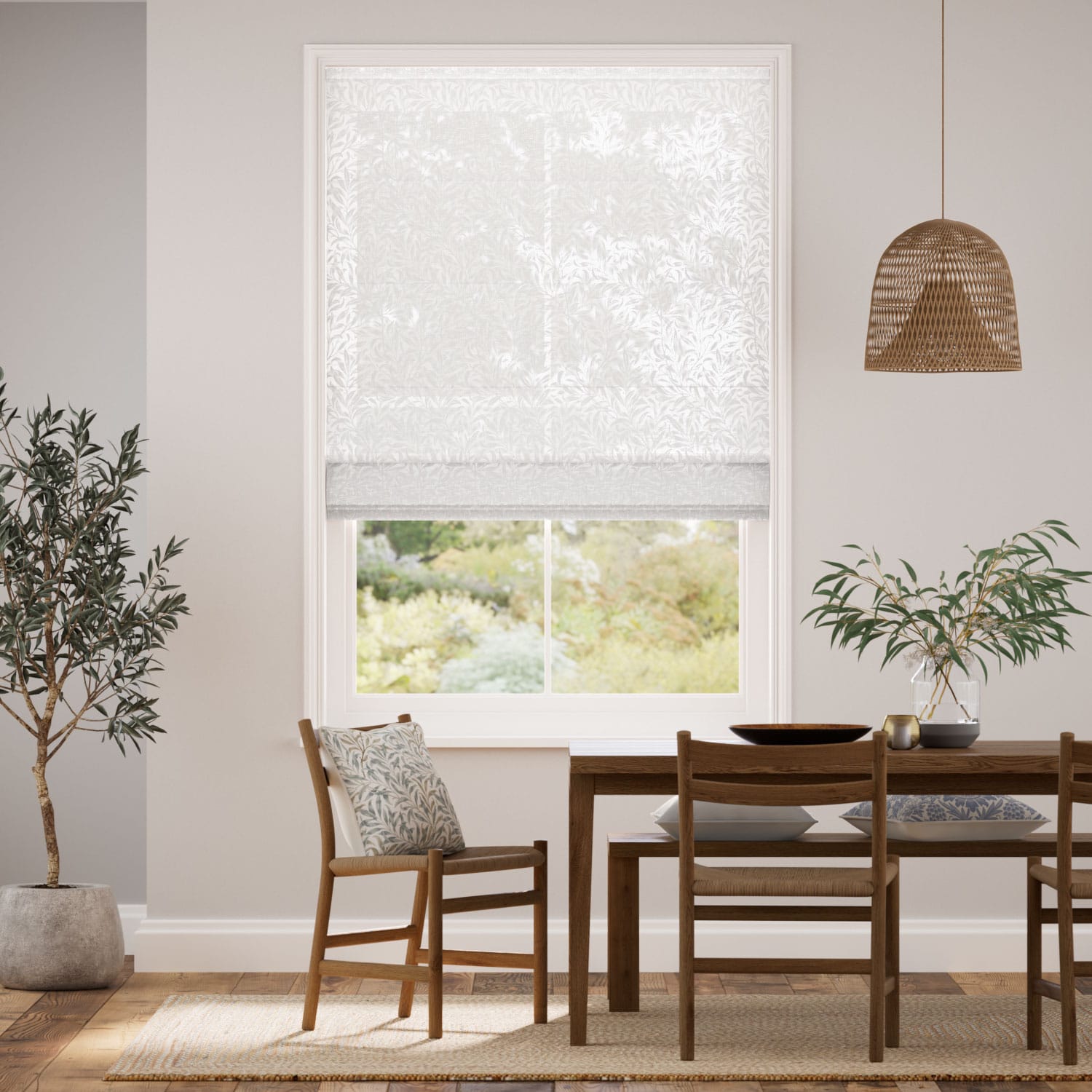 ウィリアムモリス ウィローバウ シャンティリ ボイル ローマンシェード