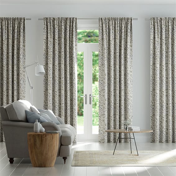 William Morris -ウィリアムモリス　ウイローバウ　ミンク カーテン