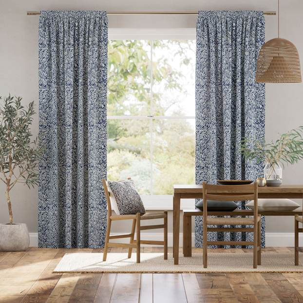 ウィリアムモリス ウイロー インク カーテン サムネイル写真