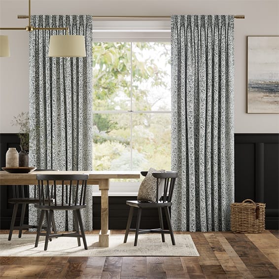 ウィリアムモリス ウイロー オニキス カーテン