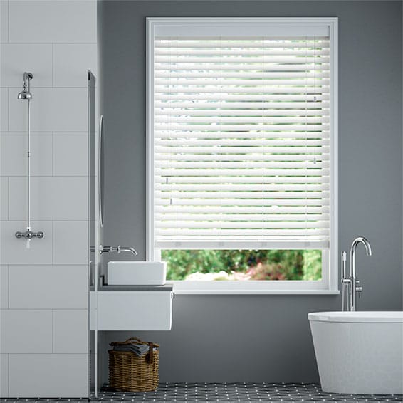 インプレッション　グラシエホワイト ウッドブラインド