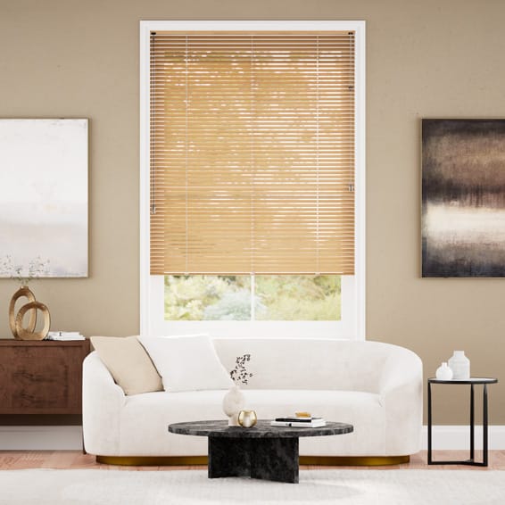 ウッド調　ナチュラル アルミブラインド